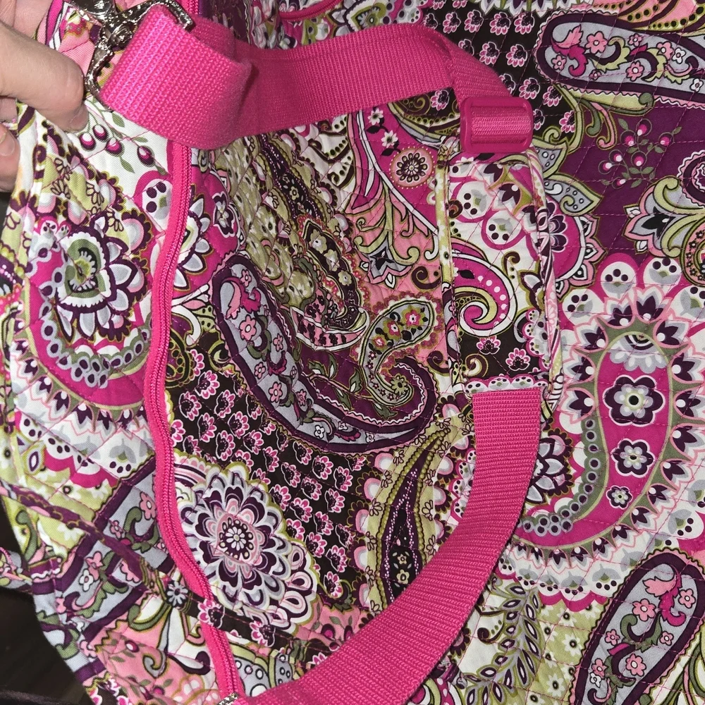 Paisley Print Garment Bag